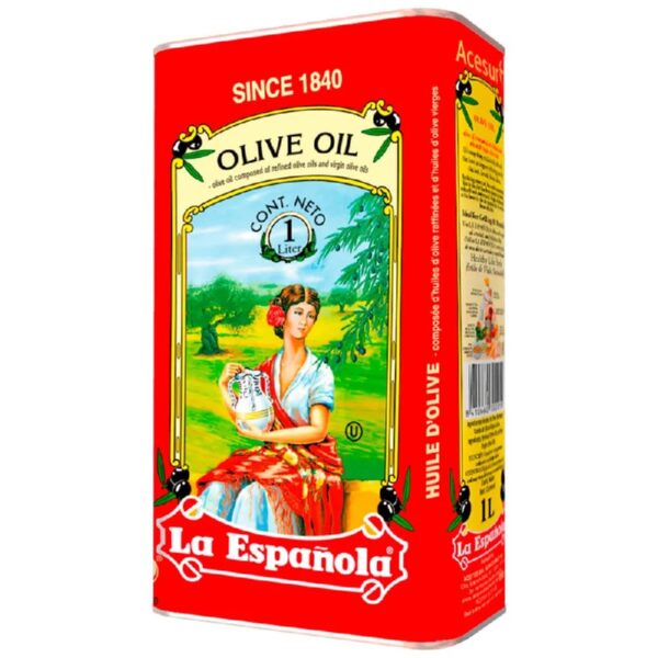 Aceite de oliva refinado con extra virgen LA ESPAÑOLA 250ml, 500ml,1L
