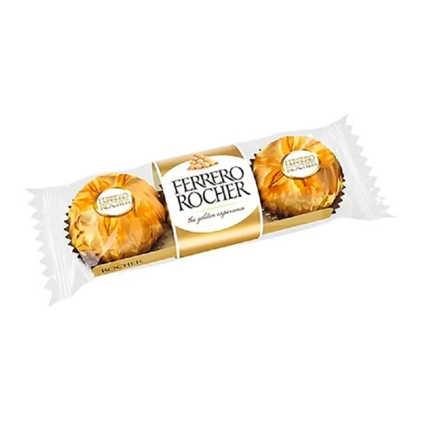 Bombones FERRERO ROCHER 3 un. Bombones FERRERO ROCHER 2, 8, 12, 24 unidades