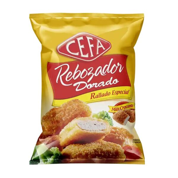 Pan rallado CEFA, común, saborizado y dorado, 1Kg