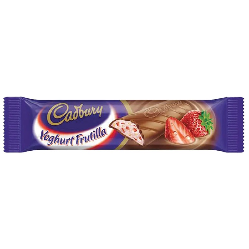 Barrita yogur frutilla CADBURY 27g: imagen 1