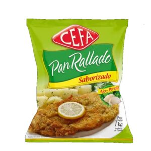 Pan rallado CEFA, común, saborizado y dorado, 1Kg: imagen 2