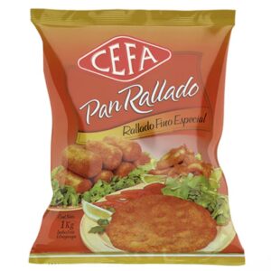 Pan rallado CEFA, común, saborizado y dorado, 1Kg: imagen 1