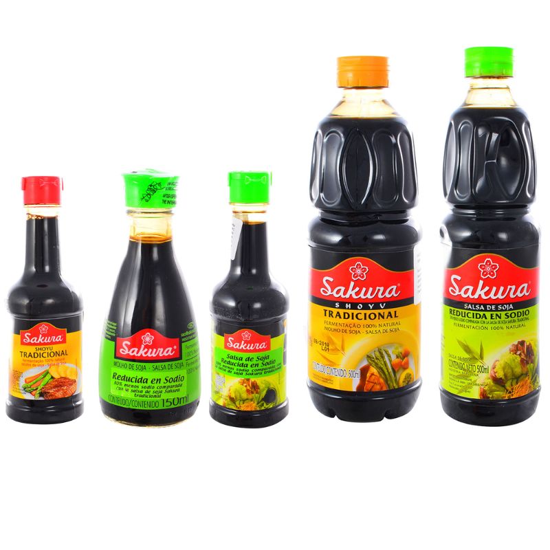 Salsa de soja SAKURA 150g y 500g: imagen 1