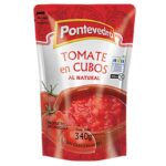 Tomate en cubos al natural PONTEVEDRA 340g