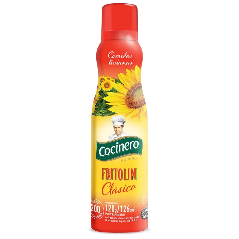 Aceite de girasol COCINERO FRITOLIM clásico en spray 126ml: imagen 1