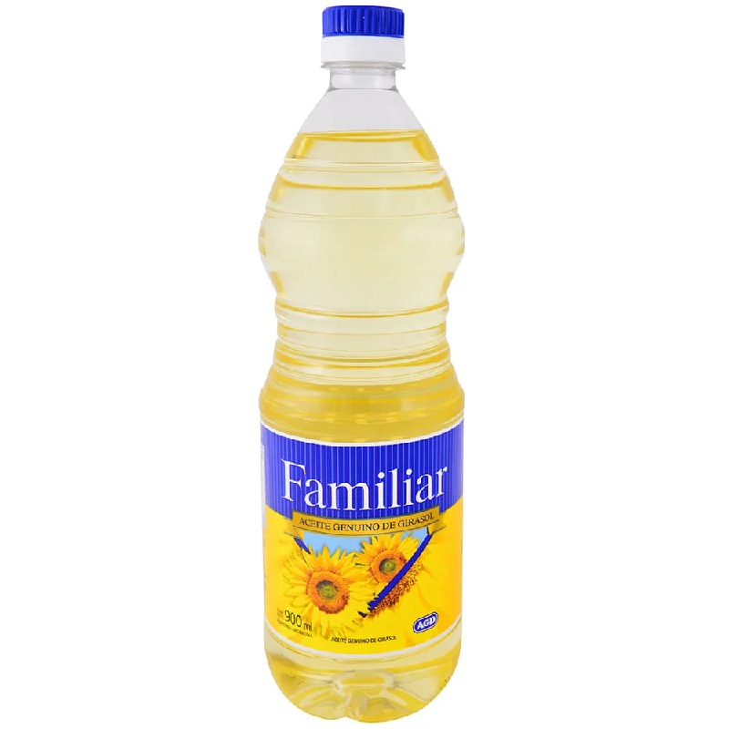 Aceite de girasol FAMILIAR 900ml: imagen 1