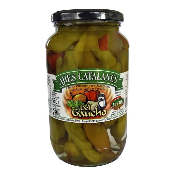 Ajíes catalanes DEL GAUCHO, 145g, 580g