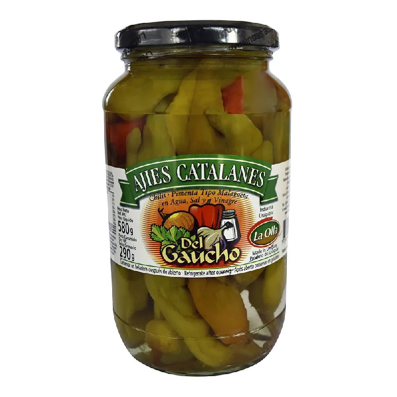 Ajíes catalanes DEL GAUCHO, 145g, 580g: imagen 1
