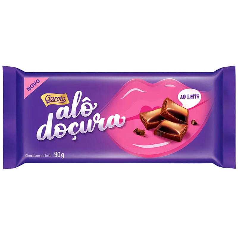 Chocolate Alo Docura GAROTO 90g: imagen 1