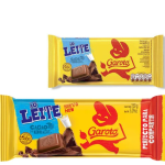 Chocolate GAROTO Leche  80 g y 150g