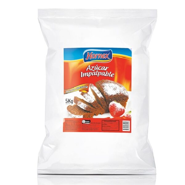 Azúcar impalpable HORNEX, 100g, 200g, 1Kg, 5Kg