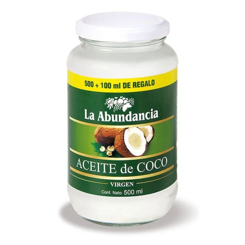 Aceite de Coco LA ABUNDANCIA Virgen, 600ml: imagen 1