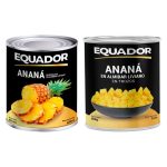 Ananá en almíbar EQUADOR