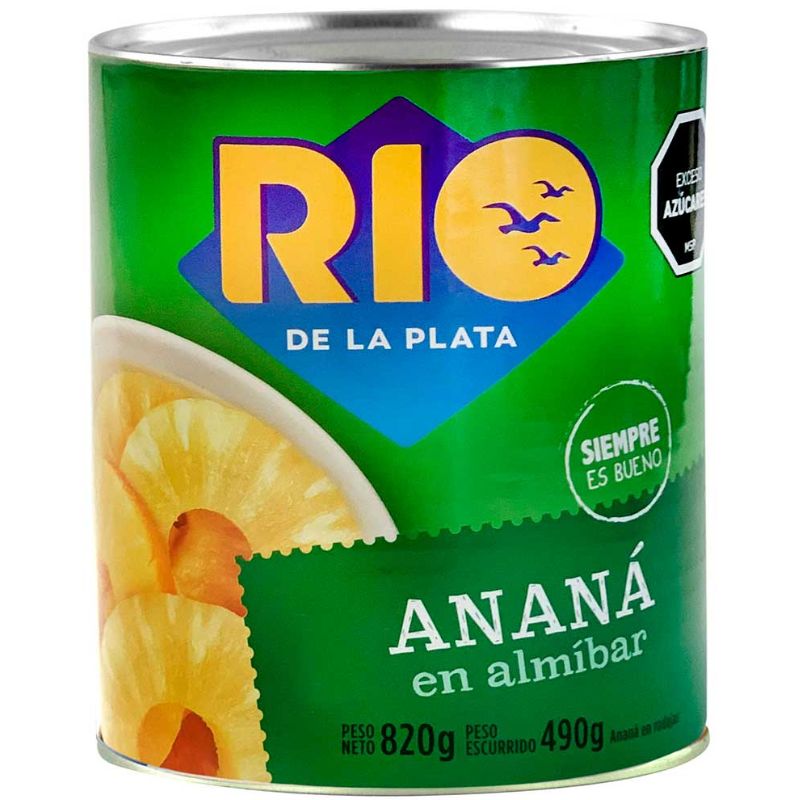 Ananá en almíbar RIO DE LA PLATA 820g: imagen 1