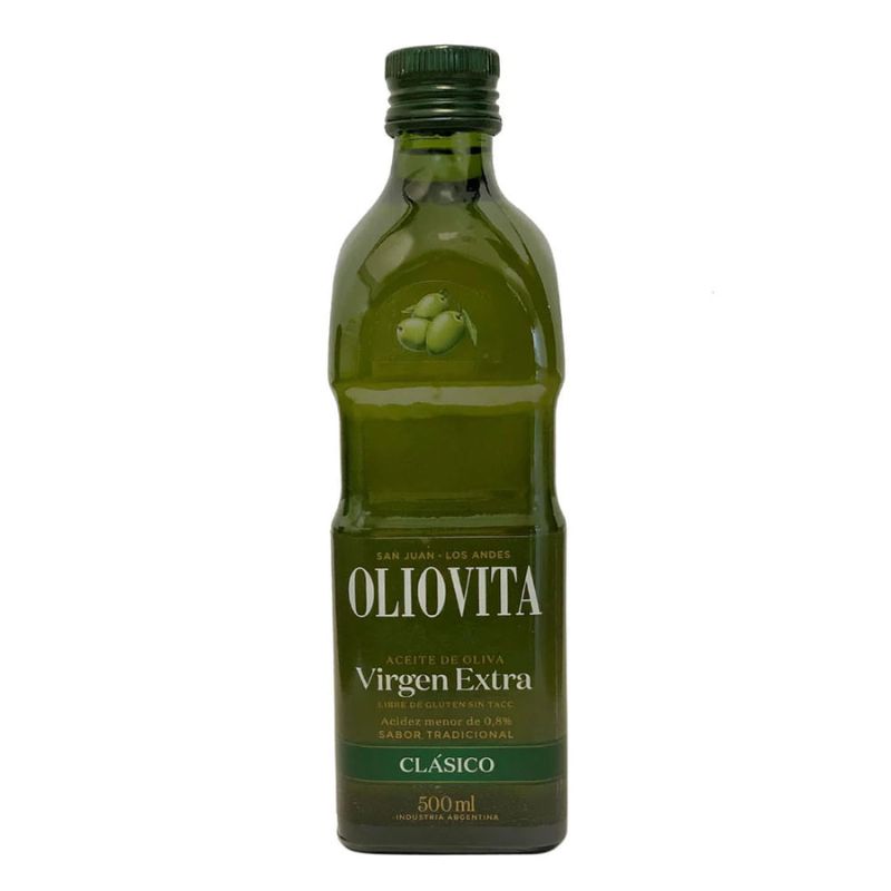 Aceite de oliva extra Virgen OLIOVITA 500ml: imagen 1